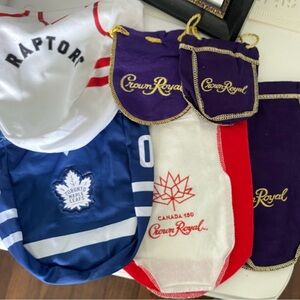 Crown Royal Bags and Sports Jerseys